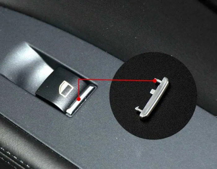 Trim Ornament Buton Geamuri Dedicat BMW F01 F02 F07 F10 F30 F32 F25 F26 [4]