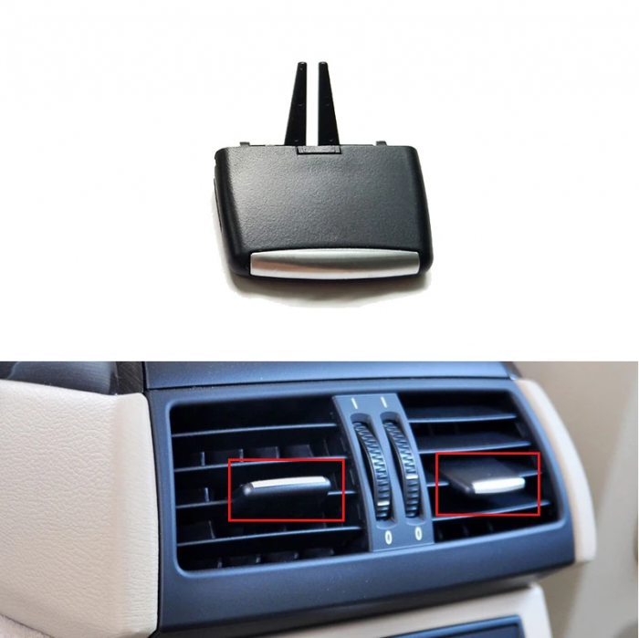 Pin Ornament Grila Ventilatie Aer Dedicat BMW X5 X6 E70 E71, Grila Spate [2]