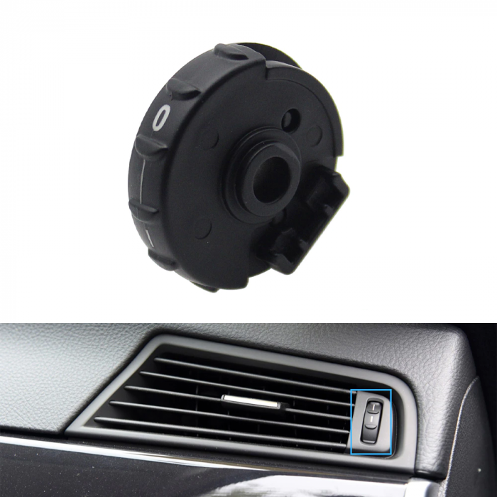 Rotita Buton Volum Aer Grila Ventilatie Dedicat BMW F10 F11, Dreapta Fata [2]