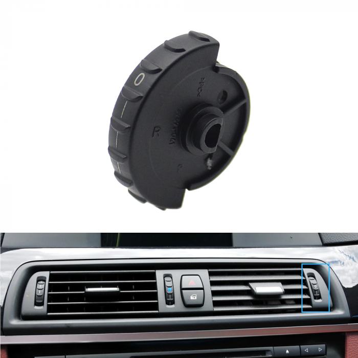 Rotita Buton Volum Aer Grila Ventilatie Dedicat BMW F10 F11, Central Dreapta [2]