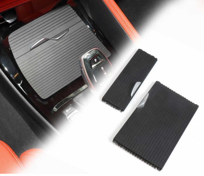 Rulou Ornament Suport Pahare Consola Centrala Dedicat BMW X1 X2 F48 F49 F39 [4]