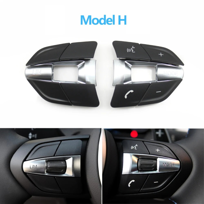 Set 10 Butoane Volan M Dedicat BMW  F10 F11 F30 F31 F34 F01 F02 F07 F06 F12 F25 F26 F15 F16 M2 M3 M4 M5 X5M X6M, Model H [2]