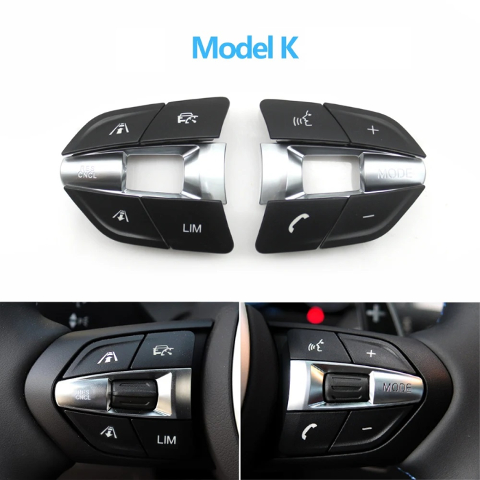 Set 10 Butoane Volan M Dedicat BMW  F10 F11 F30 F31 F34 F01 F02 F07 F06 F12 F25 F26 F15 F16 M2 M3 M4 M5 X5M X6M, Model K [2]