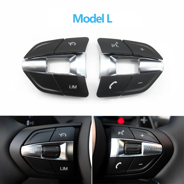 Set 10 Butoane Volan M Dedicat BMW  F10 F11 F30 F31 F34 F01 F02 F07 F06 F12 F25 F26 F15 F16 M2 M3 M4 M5 X5M X6M, Model L [2]