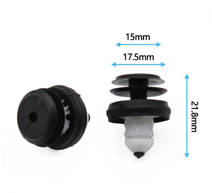 Set 10 Clipsuri Suruburi Plastic Panou Usa Portiera Dedicat BMW G01 G02 G20 G30 G32 G29 G05 G06 G07 [2]