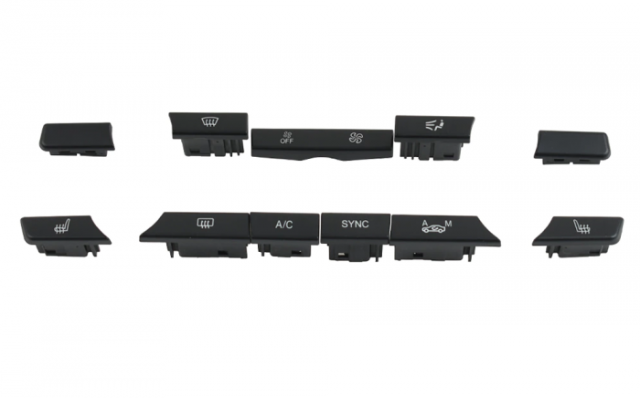 Set 11 Butoane Consola Clima Aer Dedicat BMW F25 F26 X3 X4 [1]