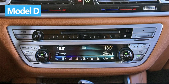 Set 12 Butoane Panou Clima Dedicat BMW G30 G31 G32 G11 G12, Model D [5]