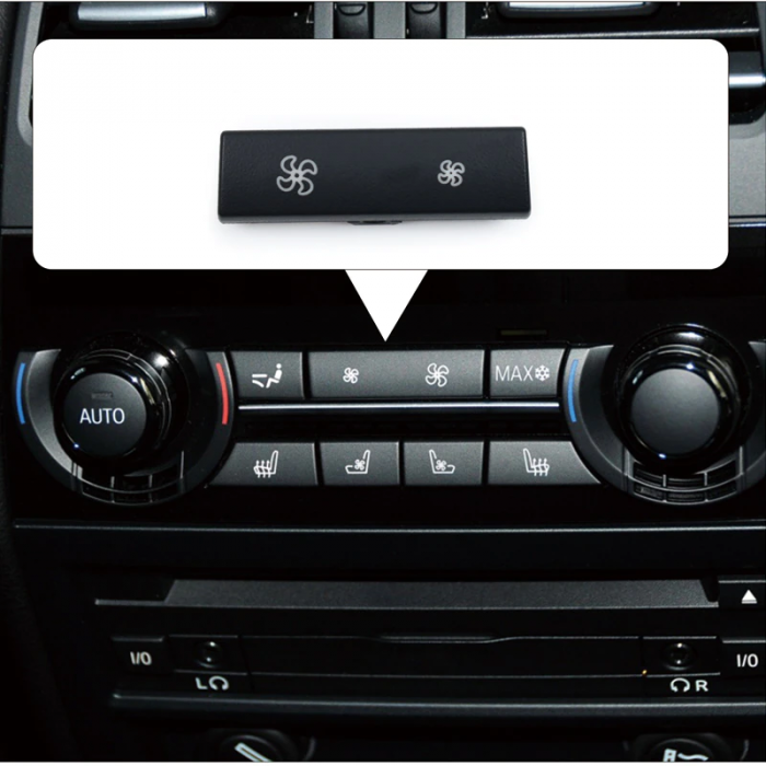 Buton Volum Ventilatie Consola Clima Spate BMW F10 F11 F01 F02 F06 F12 F15 F16, NonFacelift [2]