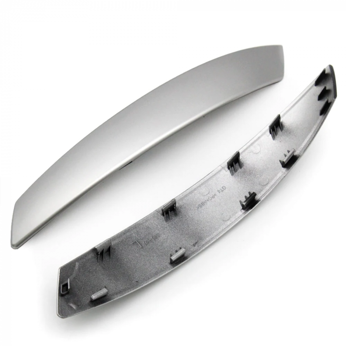 Set 2 Manere Exterioare Maner Usa Portiera Dedicat BMW Z4 E85 E86, Argintiu Mat [1]