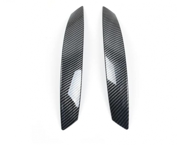 Set 2 Manere Exterioare Maner Usa Portiera Dedicat BMW Z4 E85 E86, Negru carbon [2]