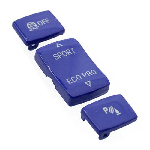 Set 3 Butoane ESP Sport EcoPro Senzori Parcare Dedicat BMW F20 F21 F22 F23 F30 F31 F34 F35 F32 F36, Albastru [1]