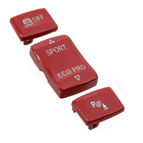 Set 3 Butoane ESP Sport EcoPro Senzori Parcare Dedicat BMW , Rosu [1]