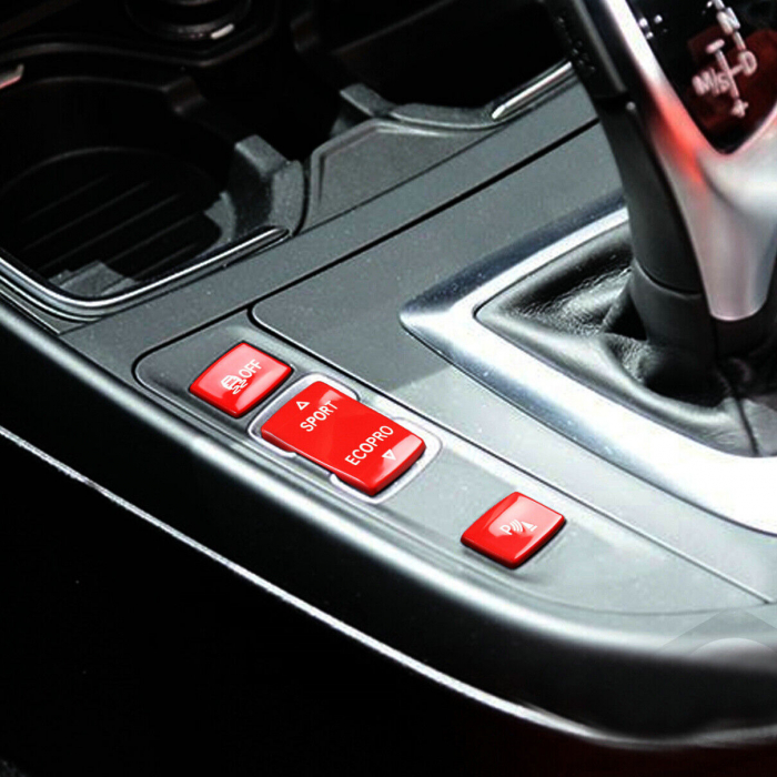 Set 3 Butoane ESP Sport EcoPro Senzori Parcare Dedicat BMW , Rosu [5]