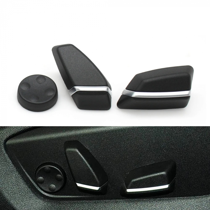 Set 3 Butoane Reglaj Scaun Dedicat BMW F01 F02 F06 F07 F10 F11 F15 F16, Dreapta [3]