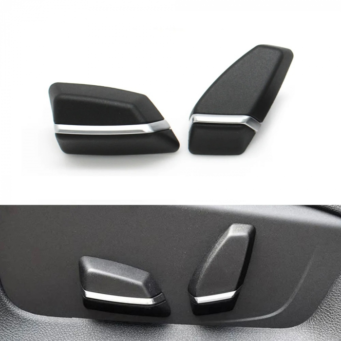 Set 2 Butoane Reglaj Scaun Dedicat BMW F01 F02 F06 F07 F10 F11 F15 F16, Stanga [2]