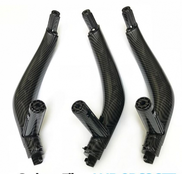 Set 3 Manere Interior Usa Pasager Dedicat BMW X5 X6 F15 F16, Negru [6]