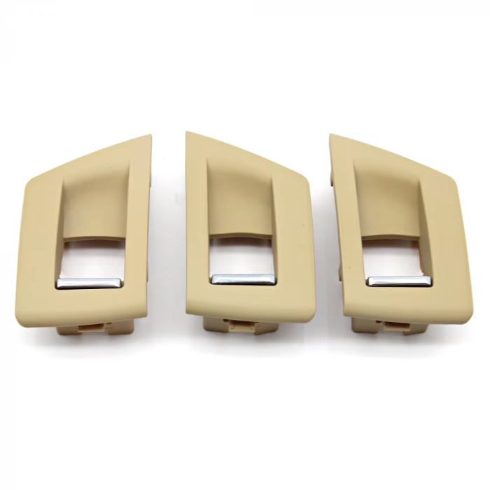 Set 3 Ornamente Butoane Geamuri Pasageri Dedicat BMW Seria 5 F10 F11, Bej [1]