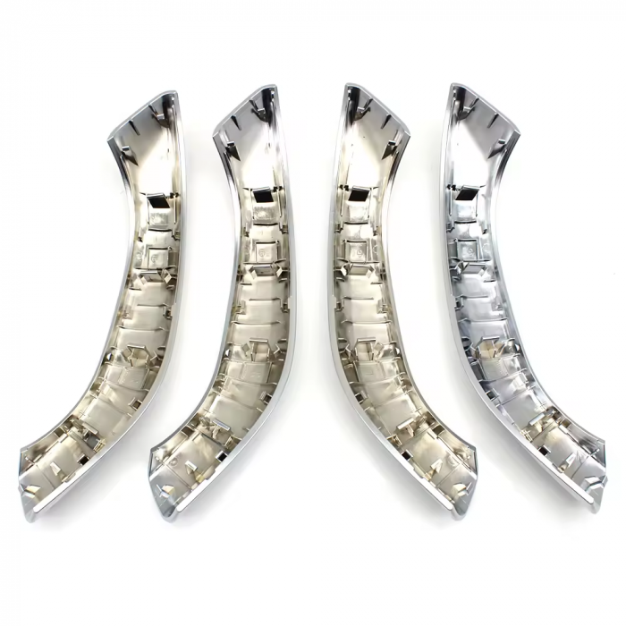 Set 4 Maner Exterior Usa Portiera Dedicat BMW X1 X2 F48 F49 F39, Argintiu [2]