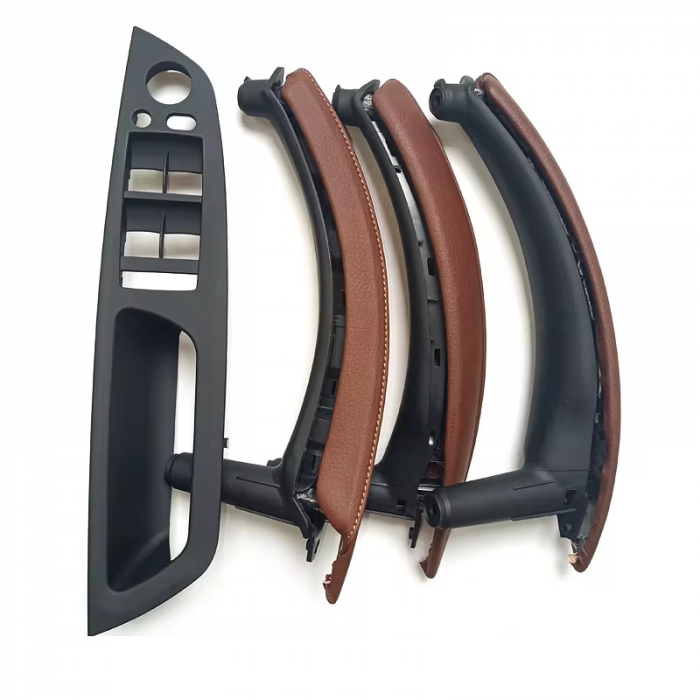 Set 4 Manere Complete Usi Dedicat BMW X5 X6 E70 E71, Rosu Maro [1]