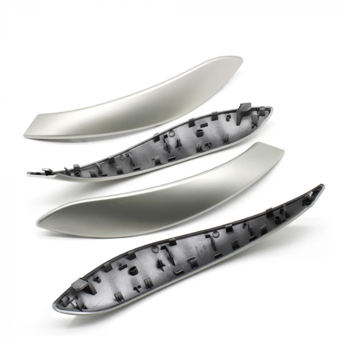 Set 4 Manere Exterior Usa Portiera Dedicat BMW F30 F31 F34 F35 F36, Argintiu Satinat [1]