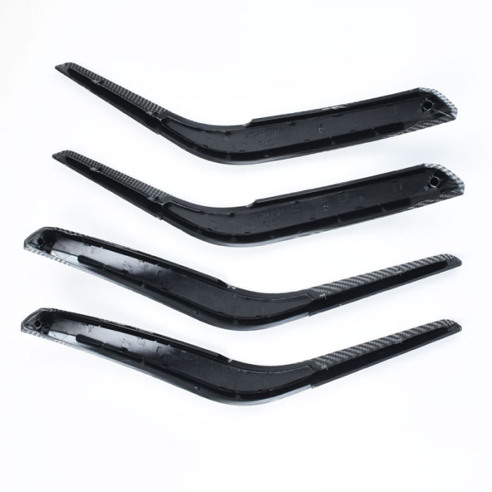 Set 4 Manere Exterior Usa Stanga Dreapta Dedicat BMW X1 E84, Negru Carbon [2]