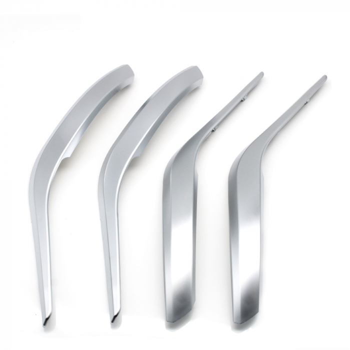 Set 4 Manere Exterior Usa Stanga Dreapta Dedicat BMW X1 E84, Argintiu [1]