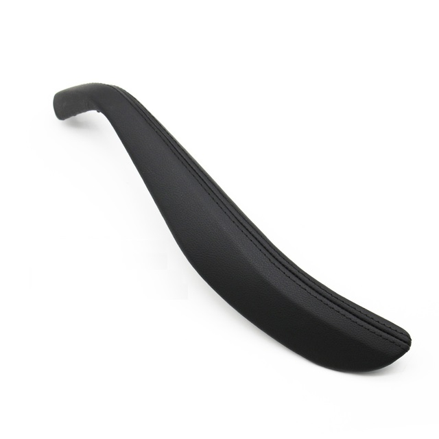 Maner Exterior Piele Usa Portiera Dedicat BMW Seria 5 G30 G31 G38 M5 F90, Dreapta, Negru [1]