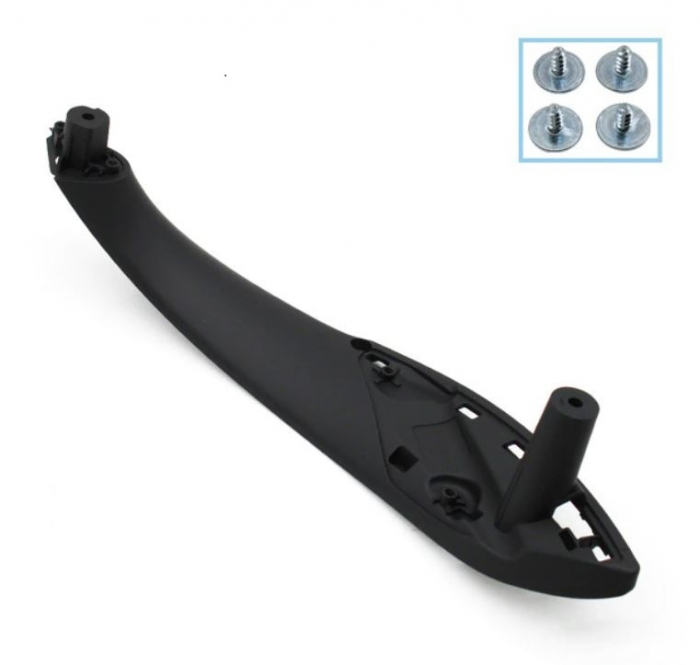 Set 4 Manere Interior Usa Portiera Dedicat BMW F30 F31 F35 F80, Negru [3]
