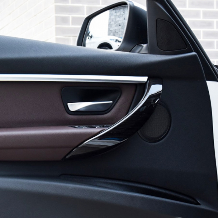 Set 2 Manere Exterior Usa Portiera Dedicat BMW F30 F31 F32 F33 F34 F35 F36 F80 F82 F83 M3 M4, Negru Lucios [2]