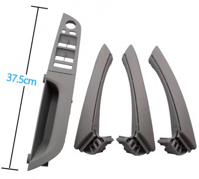 Set 4 Manere Usi Dedicat BMW Seria 3 E90 E91, Gri [2]