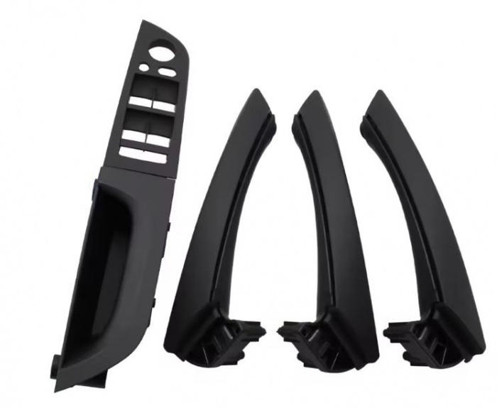 Set 4 Manere Usi Dedicat BMW Seria 3 E90 E91, Negru [1]