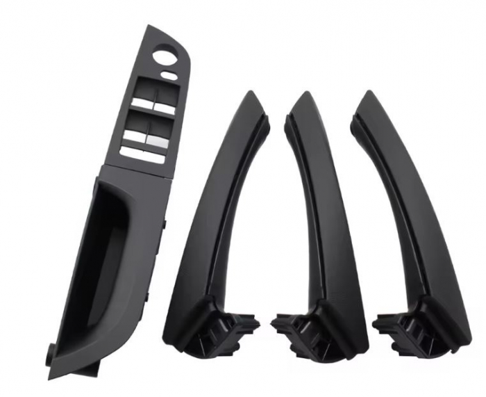 Set 4 Manere Usi Dedicat BMW Seria 3 E90 E91, Negru [1]