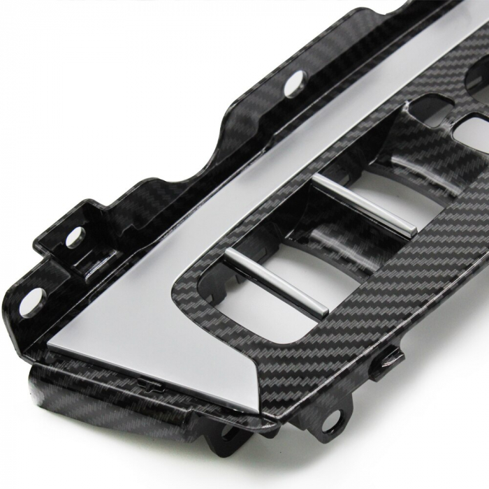 Set 4 Ornamente Butoane Geamuri Usi Dedicat BMW X3 G01 G08 F97 X4 G02 F98, Negru Carbon [6]