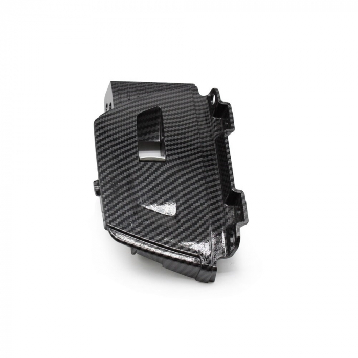 Set 4 Ornamente Butoane Geamuri Usi Dedicat BMW X3 G01 G08 F97 X4 G02 F98, Negru Carbon [5]