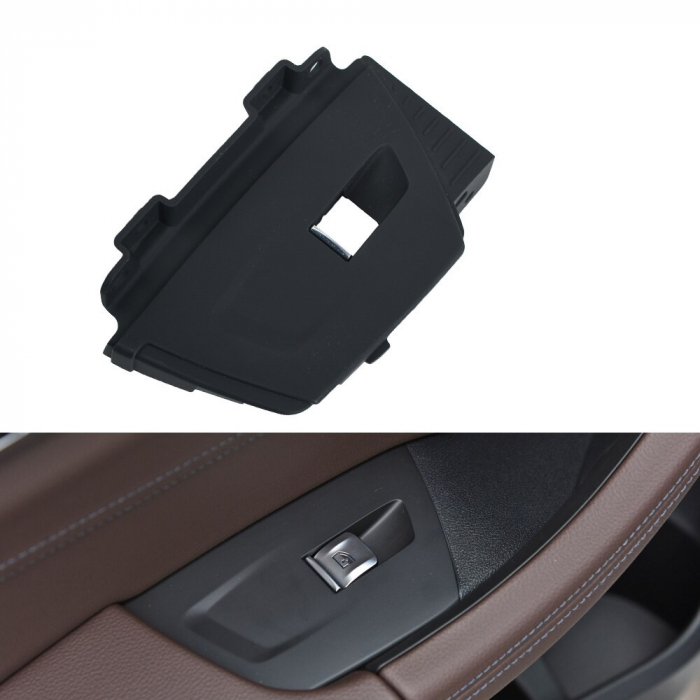 Set 4 Ornamente Butoane Geamuri Usi Dedicat BMW X3 G01 G08 F97 X4 G02 F98, Negru [4]