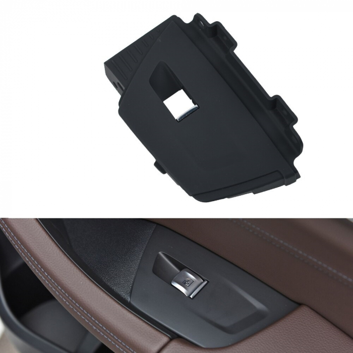 Set 4 Ornamente Butoane Geamuri Usi Dedicat BMW X3 G01 G08 F97 X4 G02 F98, Negru [5]