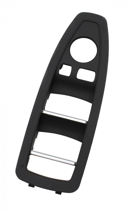 Trim Ornament Butoane Usa Dedicat BMW F20 F21 F30 F31 F34 GT F35 F36, Stanga, Negru [1]
