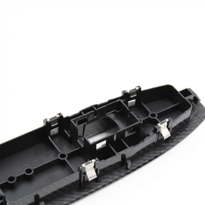 Set 4 Ornamente Butoane Usi Dedicat BMW F20 F21 F30 F31 F34 GT F35 F36, Negru Carbon [3]