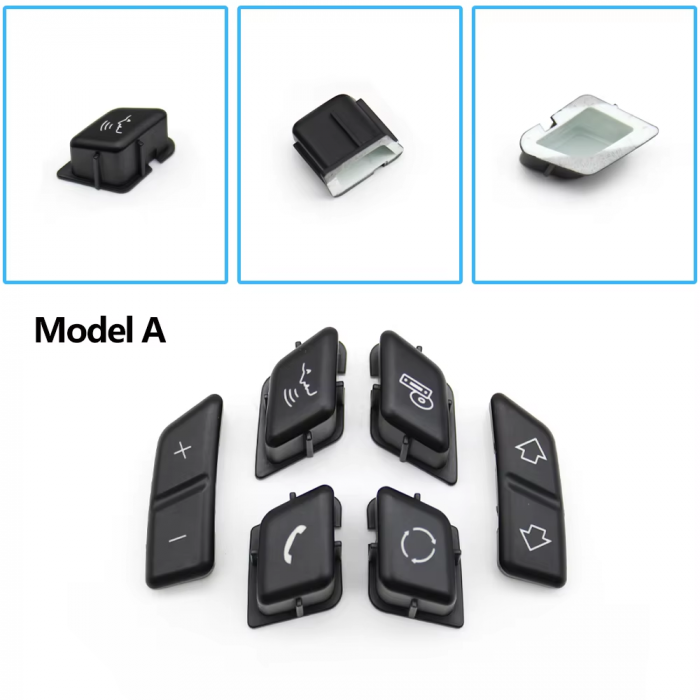 Set 6 Butoane Volan Stock Dedicat BMW E90 E91 E92 E93 X1 E84, Model A [2]