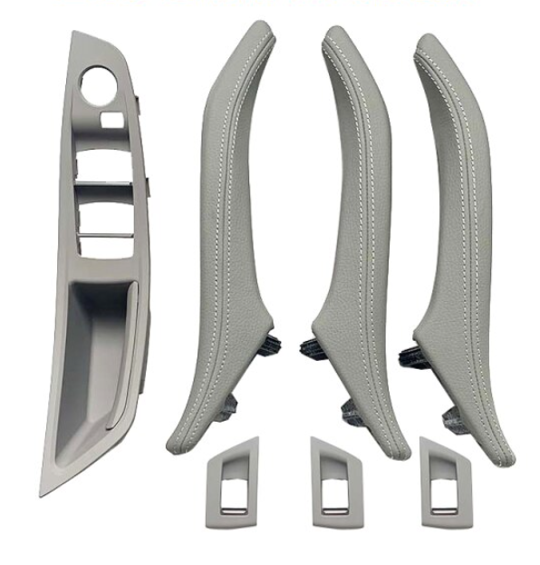 Set 7 Manere Complete Usi Portiere Dedicat BMW Seria 5 F10 F11, Gri [1]