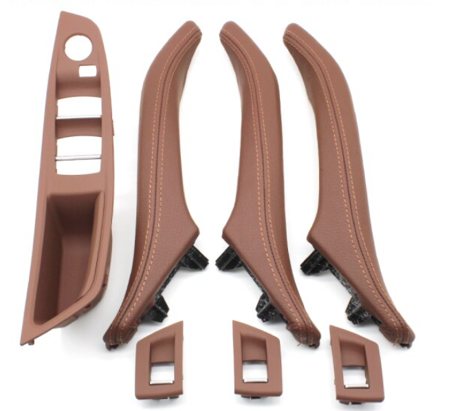 Set 7 Manere Complete Usi Portiere Dedicat BMW Seria 5 F10 F11, Maro [1]