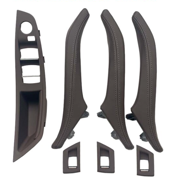 Set 7 Manere Complete Usi Portiere Dedicat BMW Seria 5 F10 F11, Moka [1]