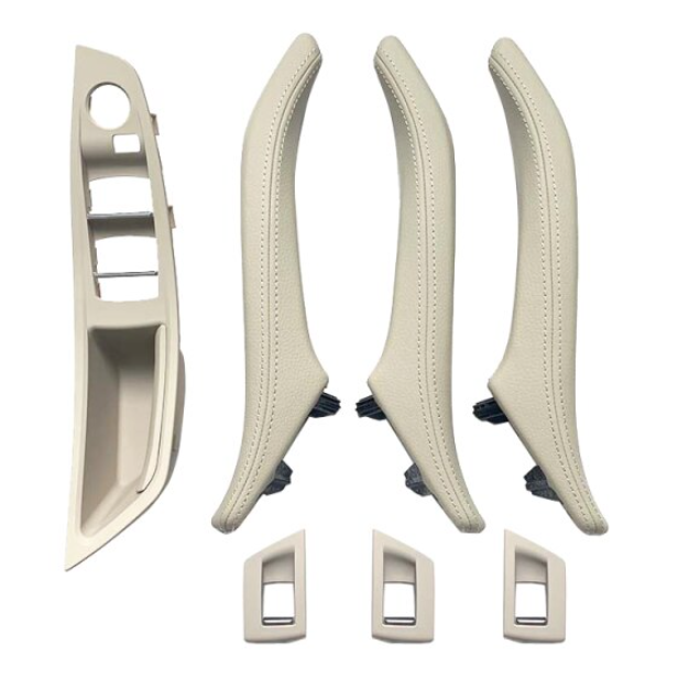 Set 7 Manere Complete Usi Portiere Dedicat BMW Seria 5 F10 F11, Oyster [1]