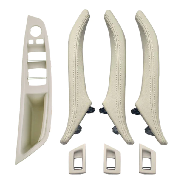 Set 7 Manere Complete Usi Portiere Dedicat BMW Seria 5 F10 F11, Oyster [1]