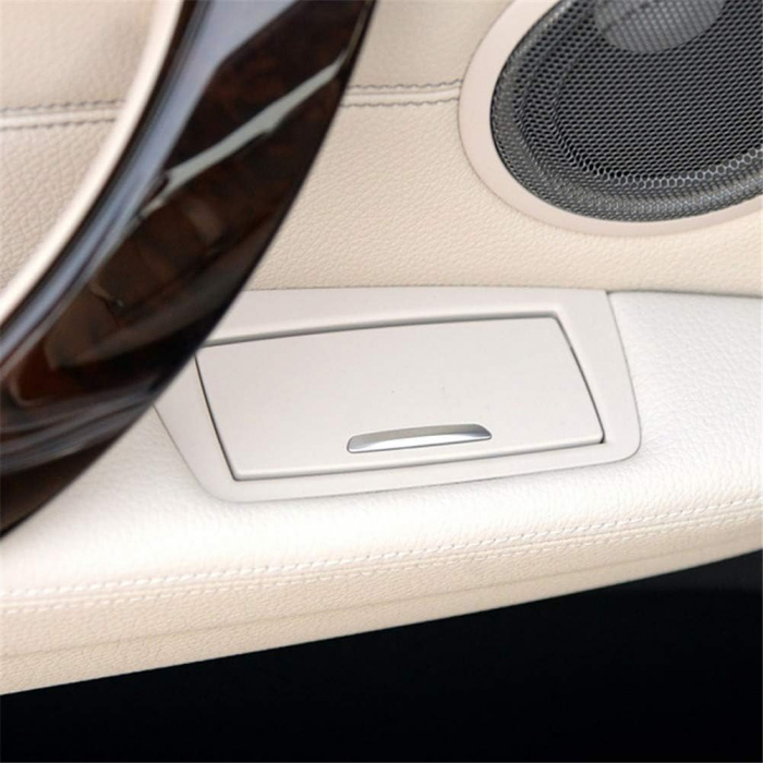 Capac Ornament Scrumiera Usa Spate Dedicat BMW X1 F30 F31 F35 F01 F02 E84, NonFacelift, Stanga, Bej [3]