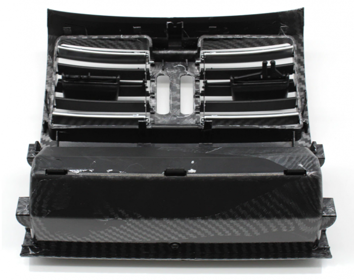 Set 4 Grile Ventilatie Aer BMW Seria 5 F10 F11, Standard, Negru Carbon [7]