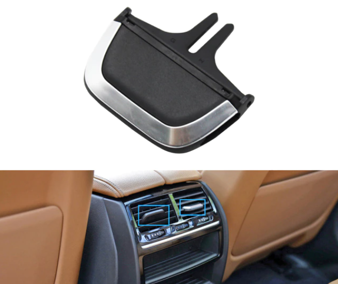 Pin Grila Ventilatie Aer Dedicat BMW Seria 5 si 6GT G30 G31 G32 G38, Grila Spate [2]