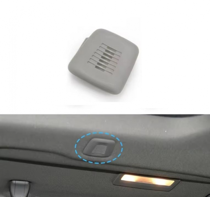 Trim Masca Ornament Microfon Plafon Dedicat BMW F30 F32 F07 F10 F15 F16 F12 F25 F49 G20 G30 G31 G01, Gri [2]
