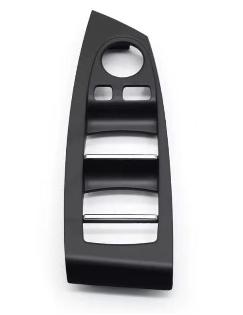 Trim Ornament Butoane Geamuri Oglinzi Usa Dedicat BMW Seria 5GT F07, Stanga, Negru [1]
