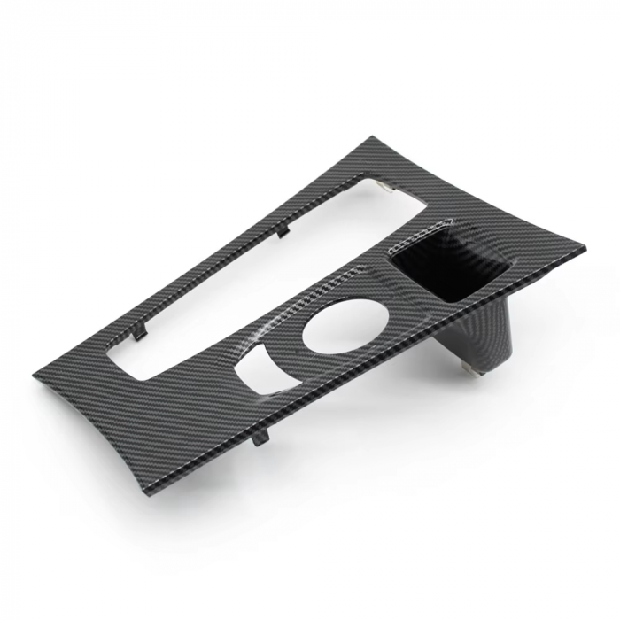 Trim Ornament Consola Centrala Dedicat BMW X5 X6 E70 E71, Negru [4]